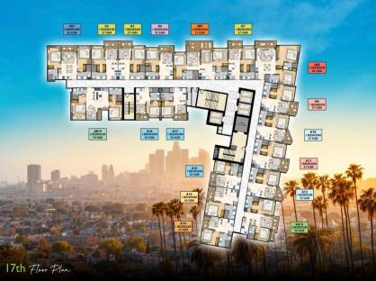 The Riviera Santa Monica Pattaya (RESALE 2BR 17 floor)