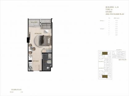 Siam Oriental Oasis (RESALE Studio 4 floor)