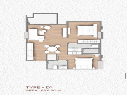 Arom Jomtien Pattaya (RESALE 2BR 5 floor)