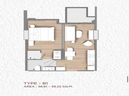 Arom Jomtien Pattaya (RESALE 1BR 5 floor)