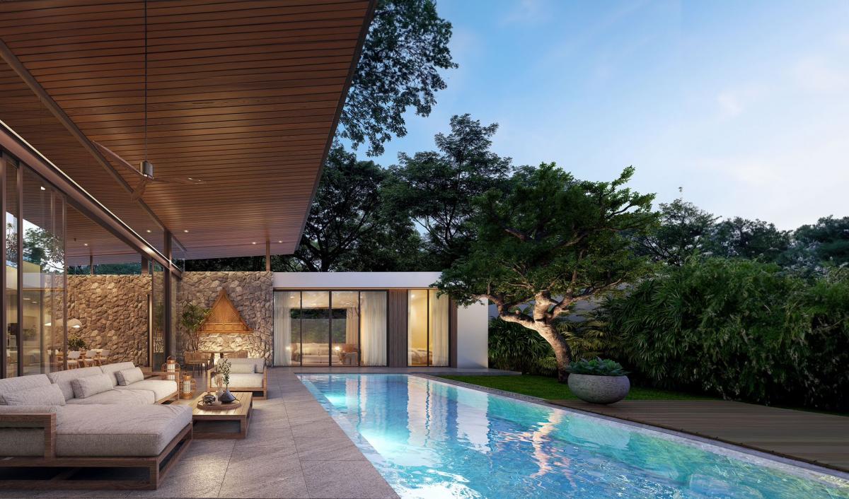 Продажа Вилла в Пхукет (Чалонг) — Mono Champaca Phuket с бассейном - фото 5