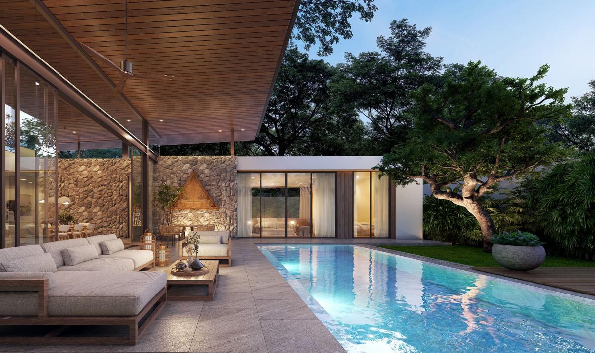 Продажа Вилла в Пхукет (Чалонг) — Mono Champaca Phuket с бассейном - фото 6