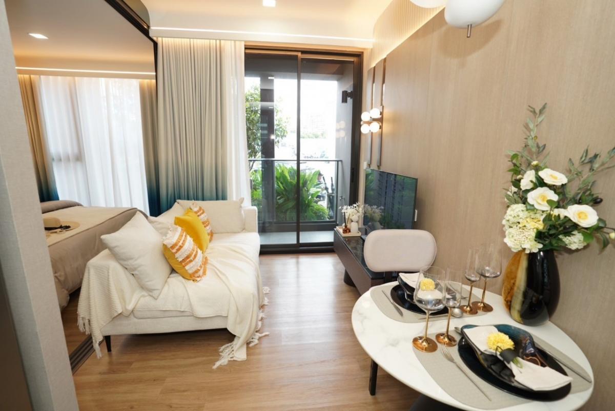 Продажа Квартира в Паттайя (Джомтьен) — Aquarous Jomtien Pattaya на берегу моря - фото 1
