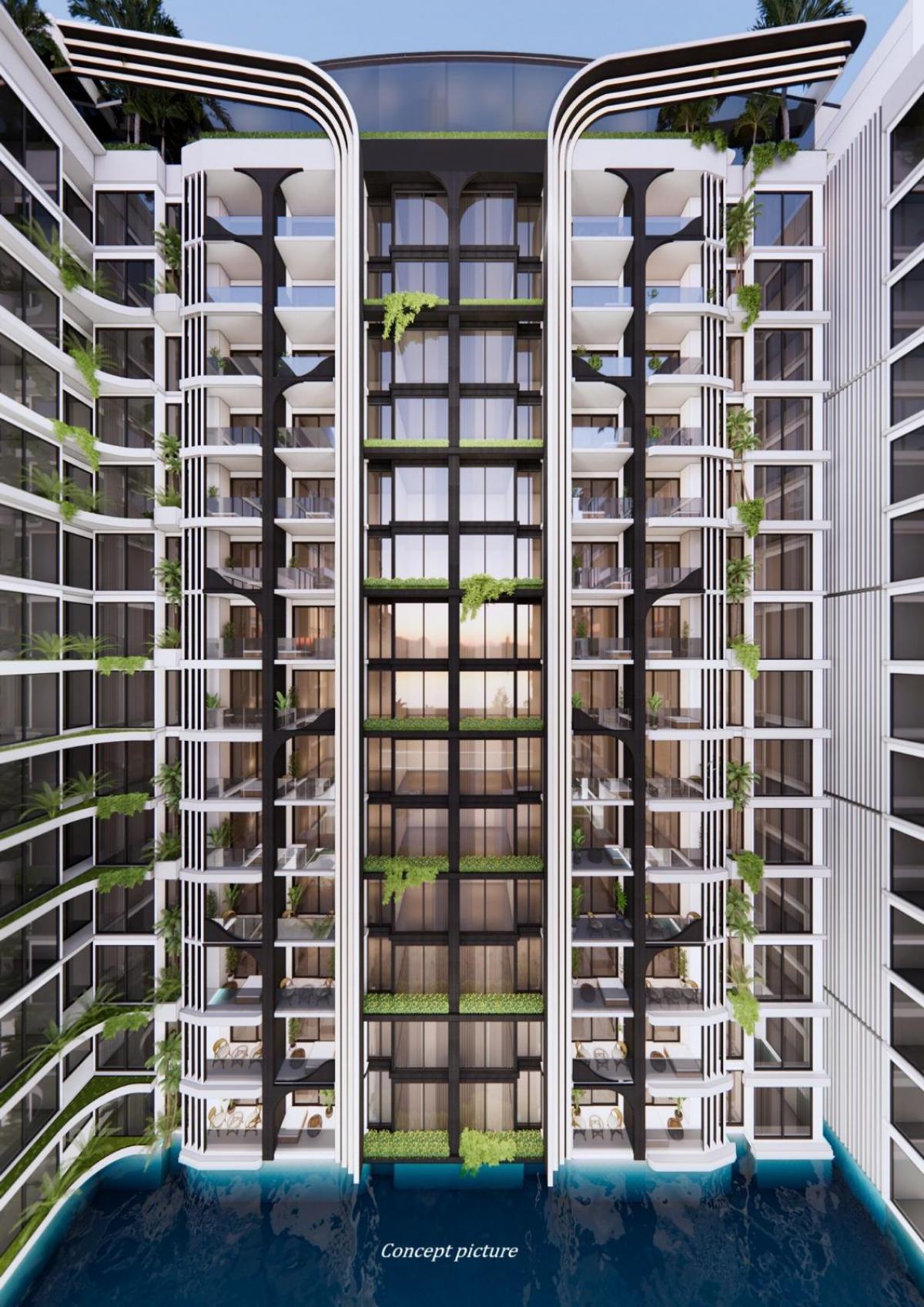 Продажа Квартира в Паттайя (Джомтьен) — Embassy Life на берегу моря - фото 4