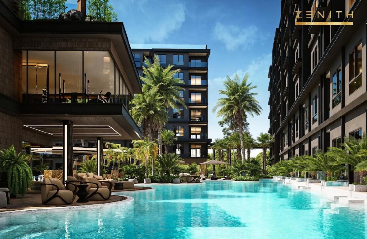 Продажа Квартира в Паттайя (Таппрая) — Zenith Pattaya на берегу моря - фото 1
