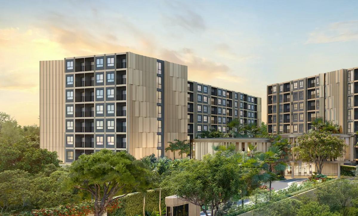 Продажа Квартира в Пхукет (Банг Тао) — The Base Cherngtalay с бассейном - фото 4