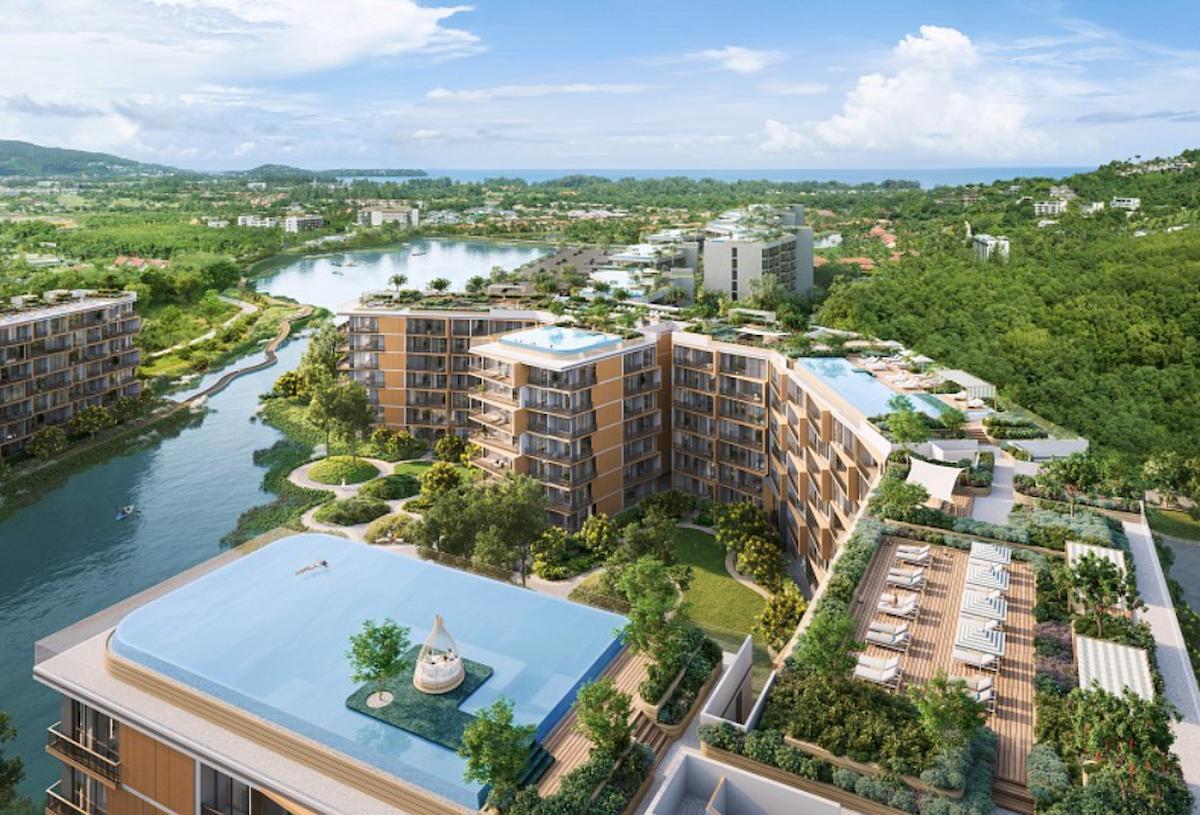 Продажа Квартира в Пхукет (Банг Тао) — Skypark Elara Lakelands на берегу моря - фото 1