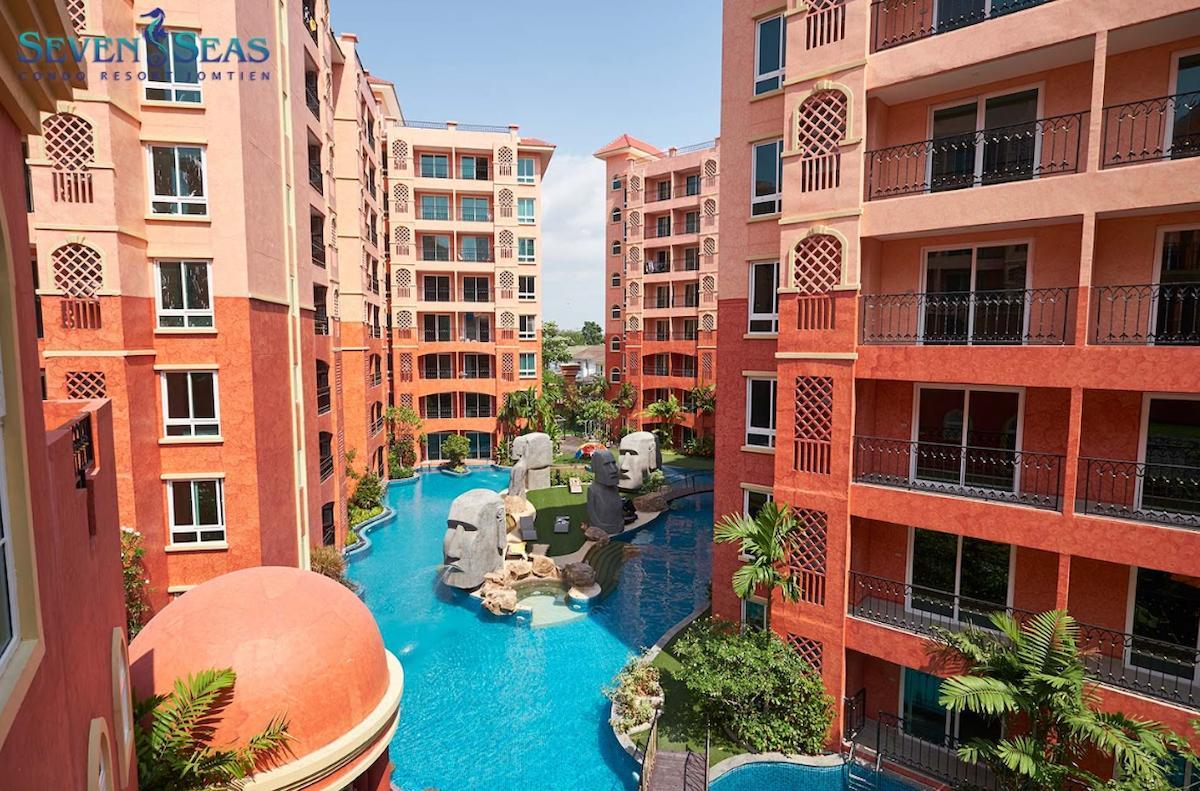 Продажа Квартира в Паттайя (Джомтьен) — Seven seas Condo Resort Pattaya (studio 8 floor) у моря - фото 4
