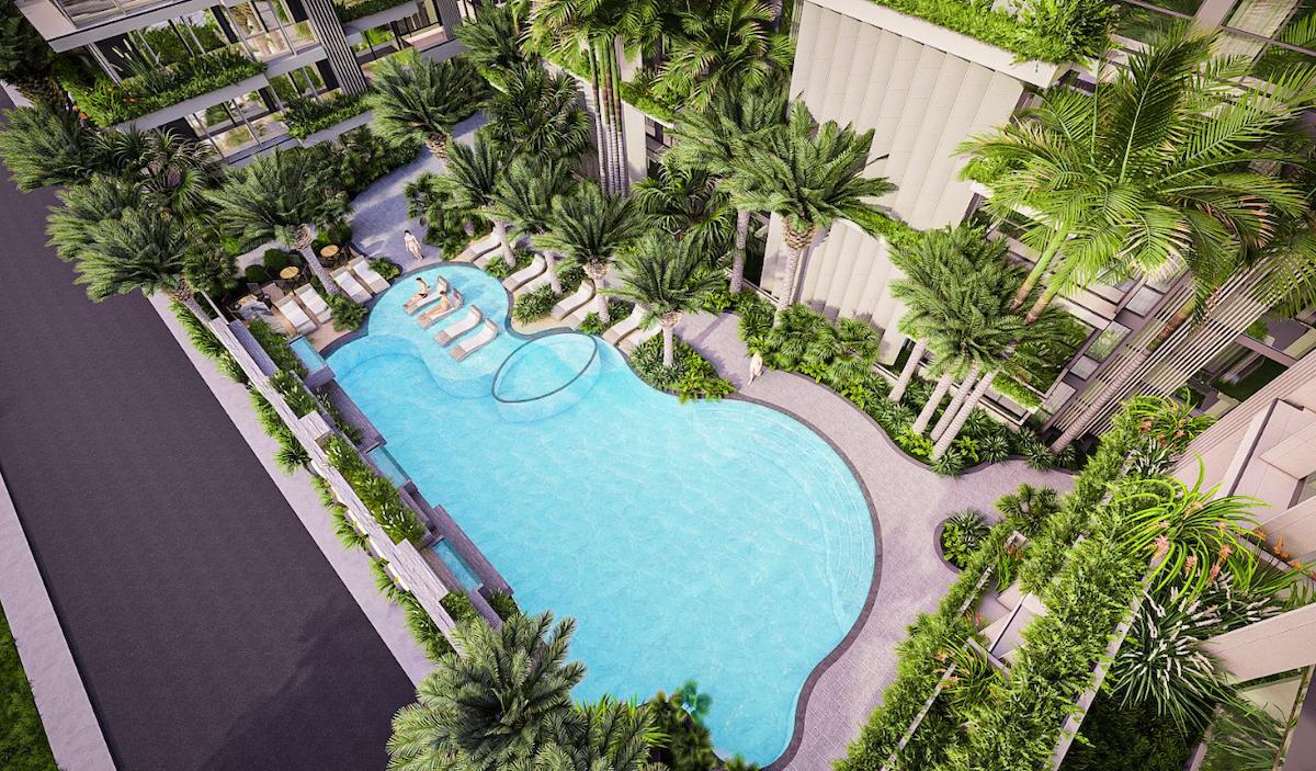 Продажа Квартира в Паттайя (Пратамнак) — Siam Oriental Oasis (RESALE 1BR 2 floor) с бассейном - фото 2