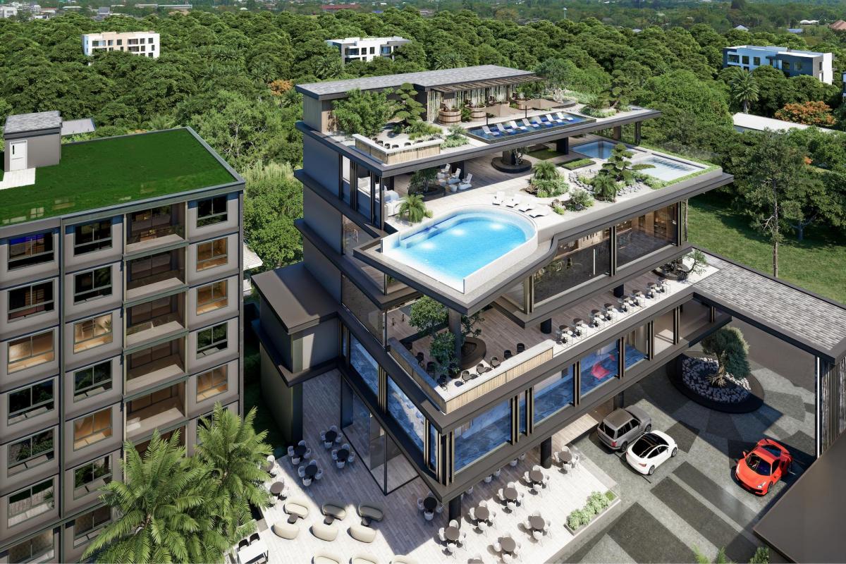 Продажа Квартира в Паттайя (Таппрая) — ZENITH II PATTAYA с бассейном - фото 3