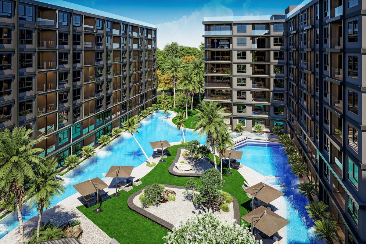 Продажа Квартира в Паттайя (Таппрая) — ZENITH II PATTAYA с бассейном - фото 6