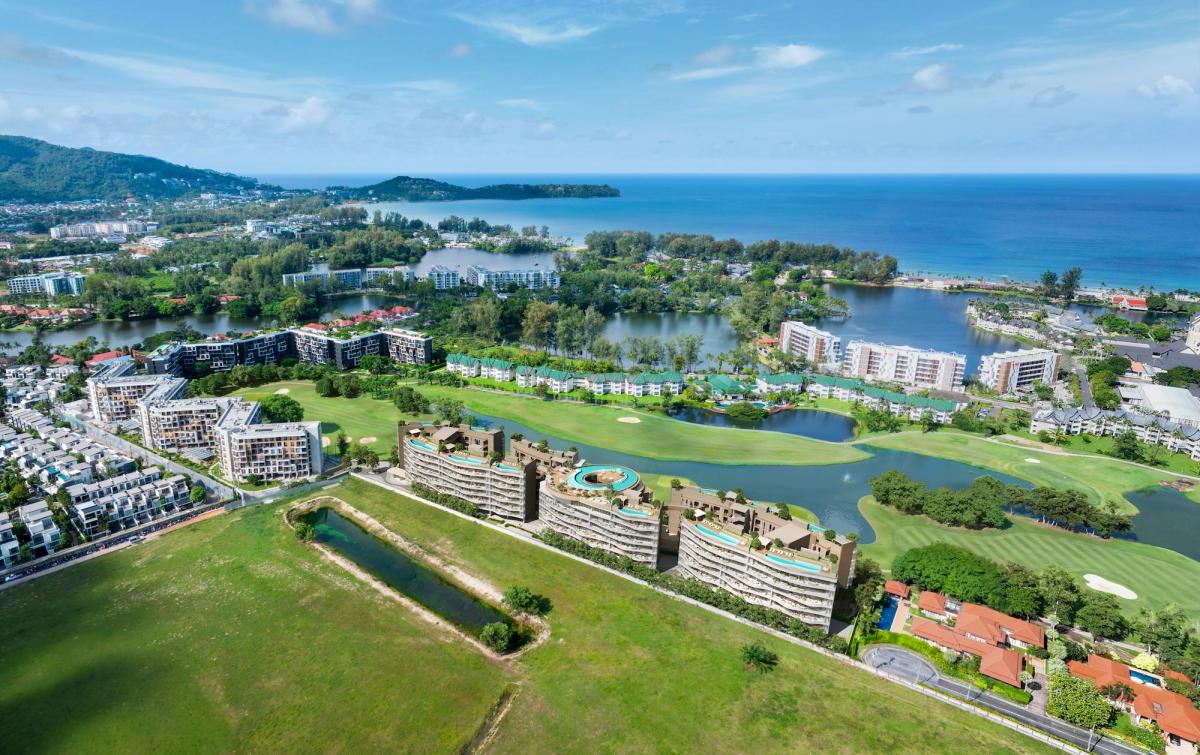 Продажа Квартира в Пхукет (Банг Тао) — Angsana Golf Residences Topaz с бассейном - фото 1