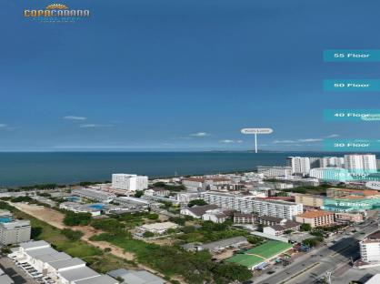 Copacabana Coral Reef Pattaya (RESALE 1BR 27 fl.)
