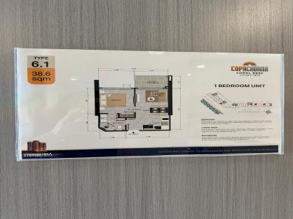 Copacabana Coral Reef Pattaya (RESALE 1BR 27 fl.)