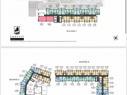 Embassy (RESALE 1-bed 7 floor)