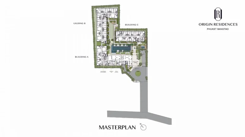 Мастер-план Origin Residences Phuket Bangtao — Генеральный план