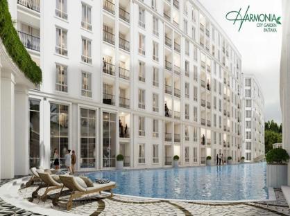 Harmonia City Garden Pattaya (RESALE 1BR 8 floor)